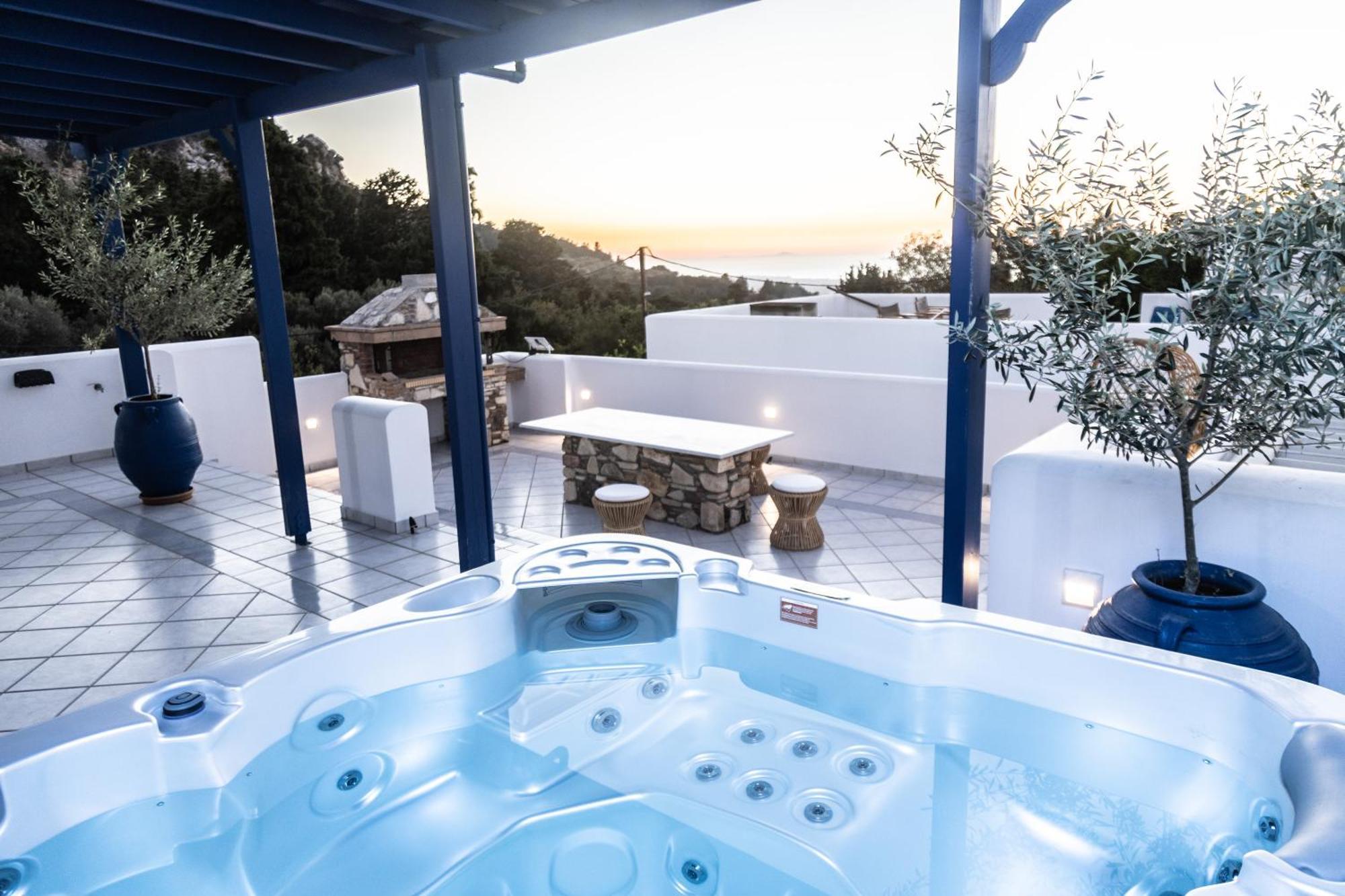 Giannis & Maria Sunset House Villa Lagoudi Zia Exterior photo