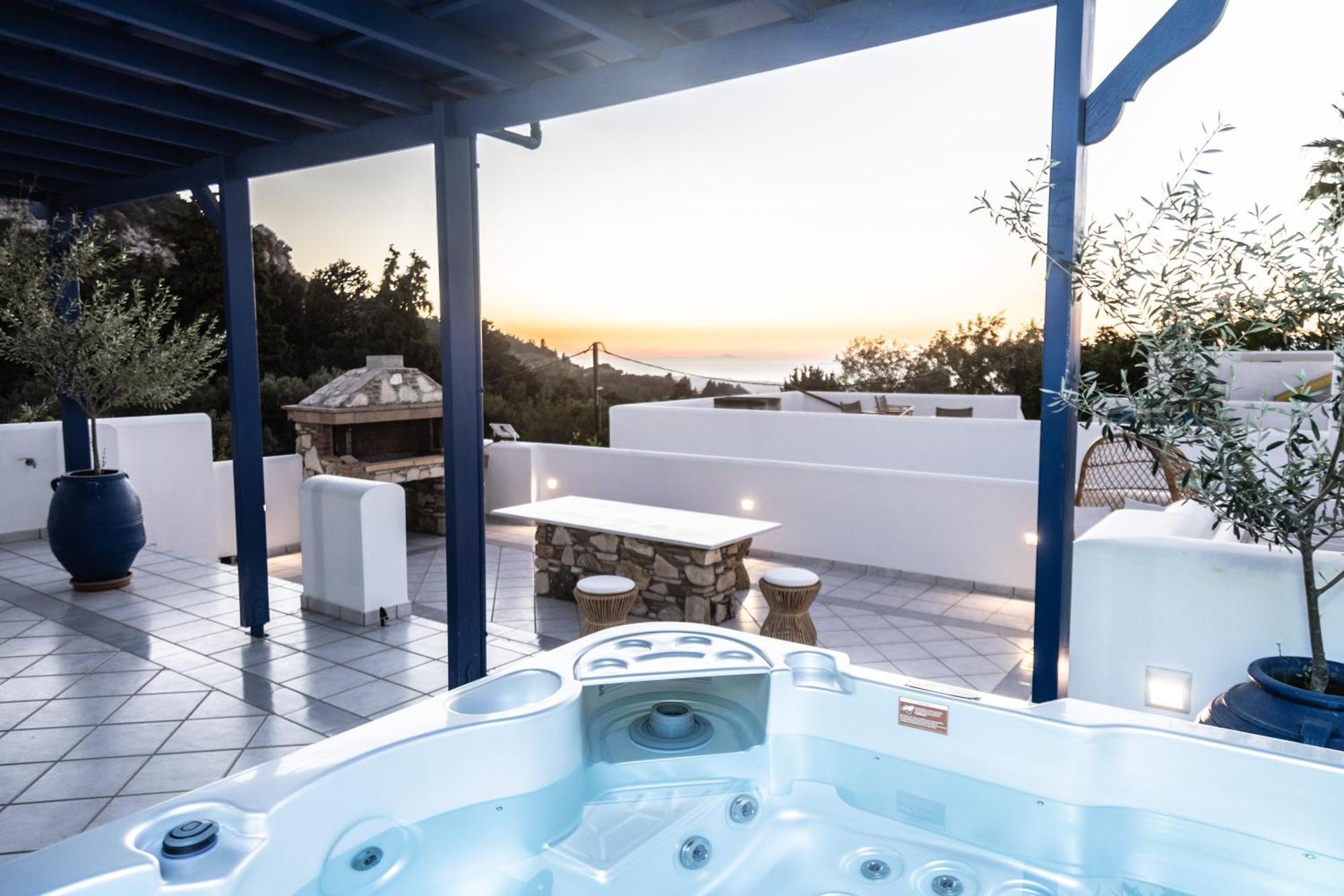 Giannis & Maria Sunset House Villa Lagoudi Zia Exterior photo